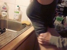 Standing hard pounding gif