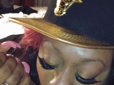 Sucking balls ebony lips gif