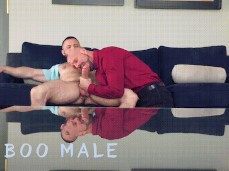 Sergeant Miles getting sucked by Mitch Vaughn;  0400 3 gif