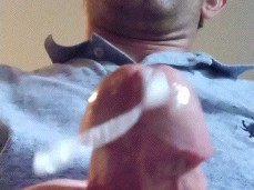 huge explosive cumshot keeps pouring out my fat dick (@thetotalpkg) gif