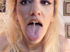 Softestgirl drool 1 gif