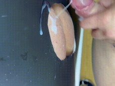 Gloryhole cumshot gif