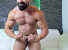 Alex Hunk flexing 0452-1 2 gif