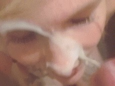 Couplefunk facial cumshot gif