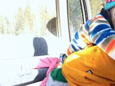 Blowjob in ski lift gif