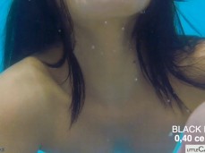 Little Caprice Underwater BJ gif