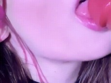 Hot closeup blowjob gif