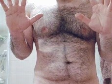 Straight, hung, Spanish, uncut bear cums handsfree on  21271 gif