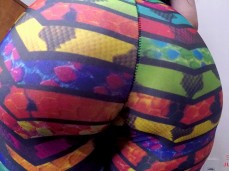 big booty in yoga pants gif