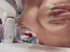 veronica silver washing big tits gif