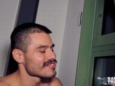 mustached Kryzz XXX unveils Dimitri Venum's hot, hard cock 0104 gif