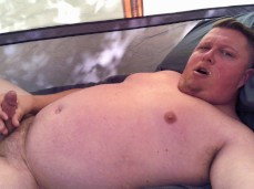 chubby westcub86 jerks off in his tent, cums on his own face 0025 1 gif