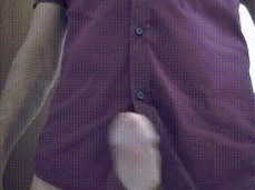 Italian stallion ToroXL shoes off his massive, rock-hard uncut cock 0004-1 gif