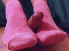 My First Sockjob gif