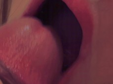 frenulum licking cumshot gif