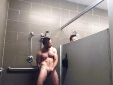 Jayson Parker enjoys being watched jerking off in the shower 0450-1 10 gif