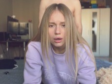 Cutie Shows Her Body And Helps Her Boyfriend Cum gif