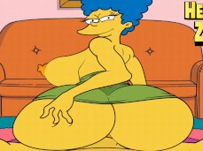 Marge milf big ass reverse cowgirl Simpsons porn gif