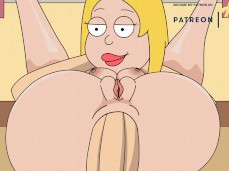 AMERICAN  FRANCINE SMITH FULL NELSON ANAL gif