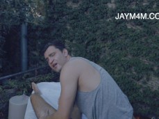 Masseur Jay gets assfingered while jerking & sucking hot client 0027-1 5 gif