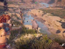 Hunting naked, horizon zero clothes gif