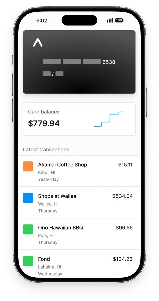 Finance app