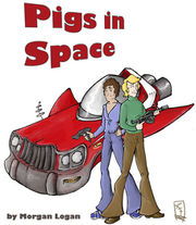 art by Selena for Pigs in Space, a Starsky & Hutch fic by Morgan Logan