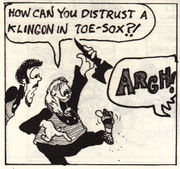 from The New York and Chicago Strektaculars!, Phil Foglio illos a moment of a clever KDC diversion