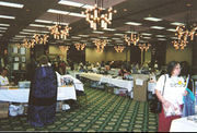 an undated photo of the dealers room in full-swing, photo by Ann Barber, unknown date (probably early 2000s?)