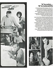 inside page from #17 of Collage #17, "from a pamphlet issued by the sales planning division of NBC to promote the coming of Star Trek's second season"