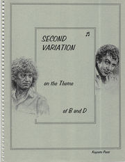 (1999) "Glances - Doyle" and "Glances - Bodie" from Variations on the Theme of B and D #1