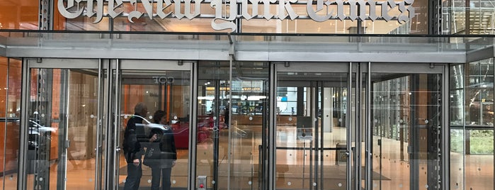 The New York Times Building is one of Art.