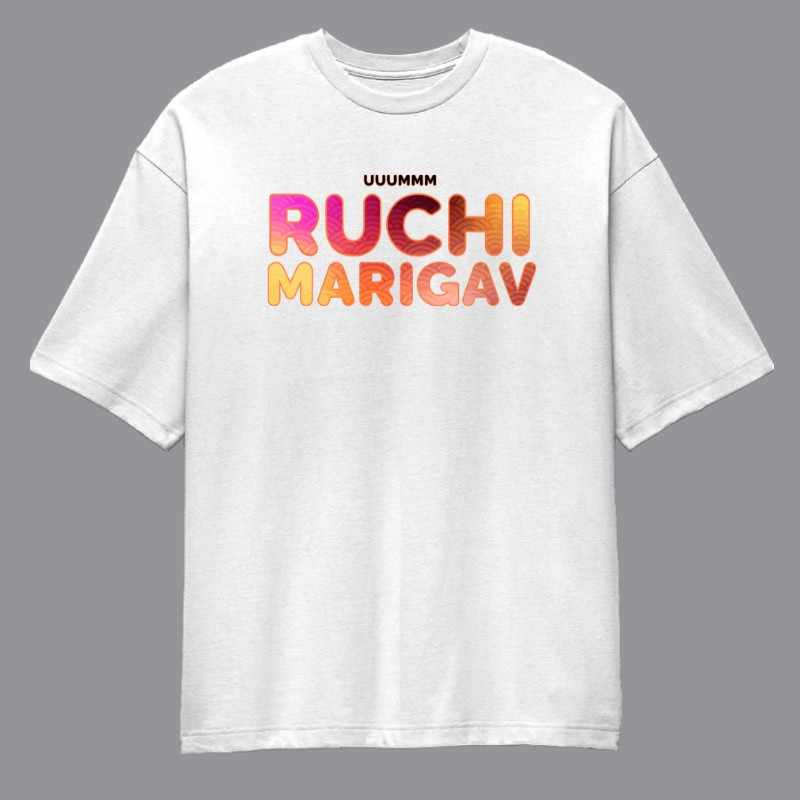 Uuummm Ruchi Marigav Oversized T-Shirt