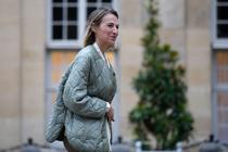 La ministre du Travail Astrid Panosyan-Bouvet à l’hôtel de Matignon, à Paris, le 23 septembre 2024.