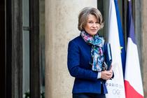 Anne Genetet, ministre de l’Education nationale, à la sortie du conseil des ministres, à l’Elysée, le 6 novembre 2024. 