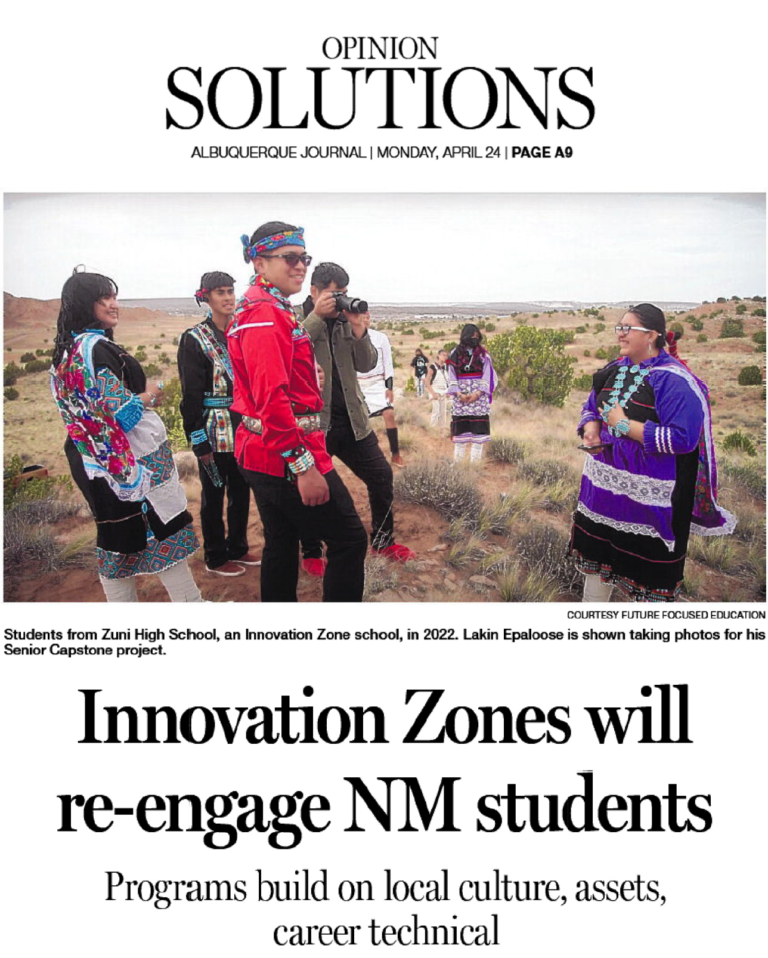 Featured Image for “How Innovation Zones Will Re-engage Our Students”