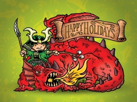 Happy Holidays from Green Ronin!