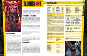 Bloodshot from Valiant Adventures RPG. Live on Kickstarter now!