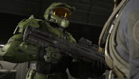 John-117, given an assault rifle after boarding the Pelican.