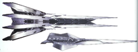 Forerunner ships seen in Halo Mythos.