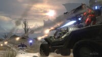 An M12R LAAV firing at a Ghost in Halo: Reach.