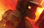 John-117 Cobalt Mark IV on the cover of Halo: Oblivion.