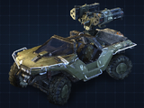 The Rocket Warthog in Halo 4.