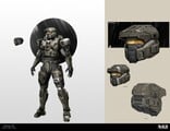 More concept art of armor for the Mark IV core.