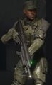 A profile of Sergeant Stacker in Halo 2 Anniversary.