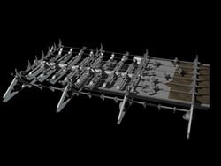 Concept explorations for the construction of a Halo ring.