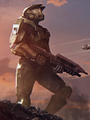 John-117 using an MA5-series ICWS in Halo Mythos.