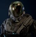 Mark V EVA helmet in Halo: The Master Chief Collection.