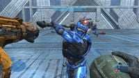 Melee is the only method of attacking other players in gametypes like Grifball.