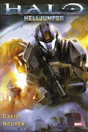 Cover artwork for Halo: Helljumper.